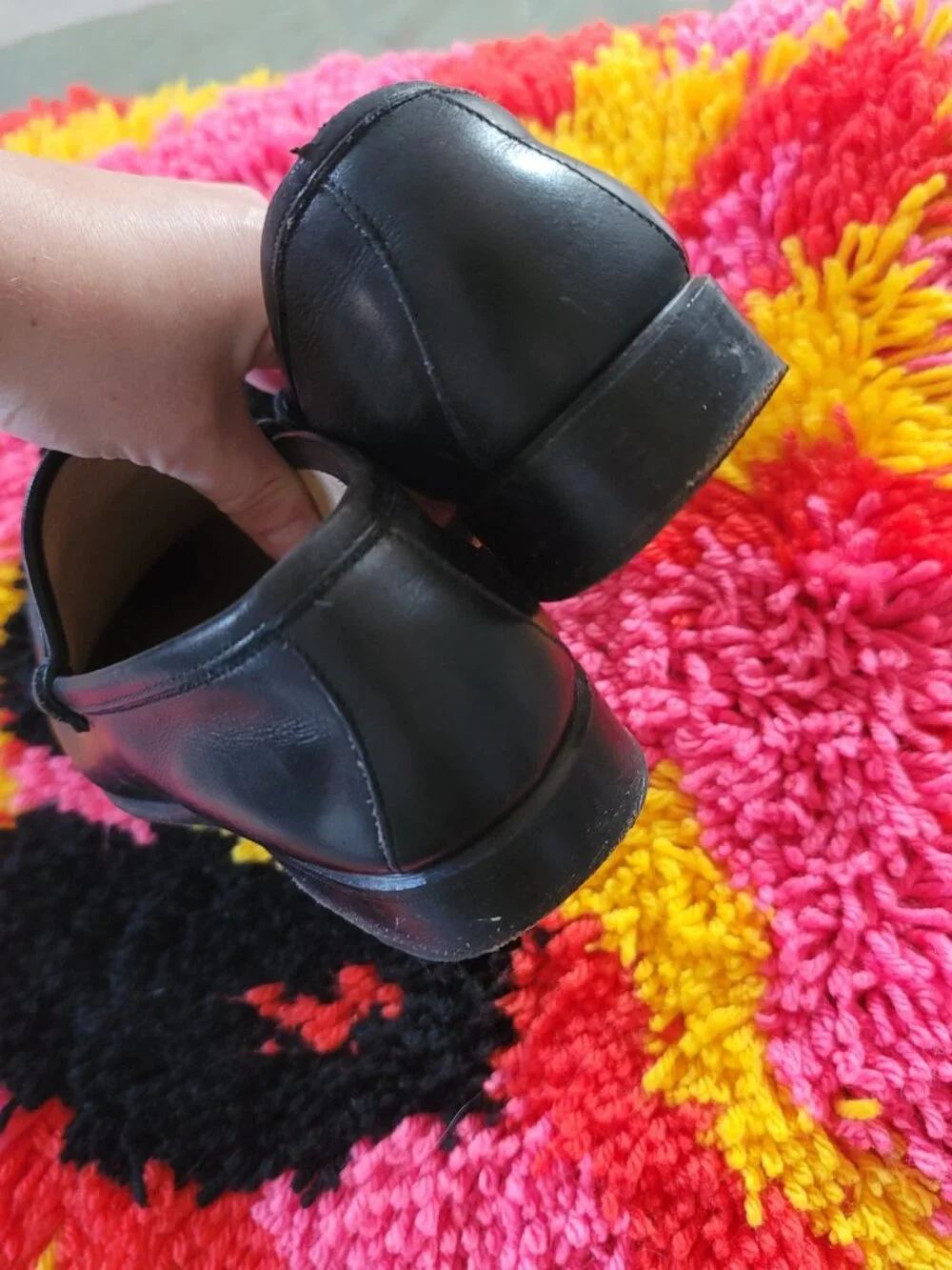 Vintage Gucci Horsebit Loafers in Black Leather Size 37C (~6.5 in US womens)
